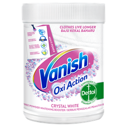 Vanish Crystal White Fabric Stain Remover Powder